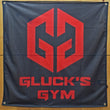 Gluck's Gym Logo Flag