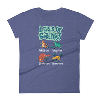 Women's Level Of Soreness Dino Tee